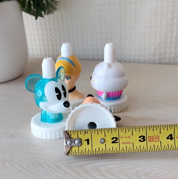 Lot of 4 Good To Grow Juice Toopers, Mickey, Minnie, Cinderella & Cakey Cat - Picture 9 of 10